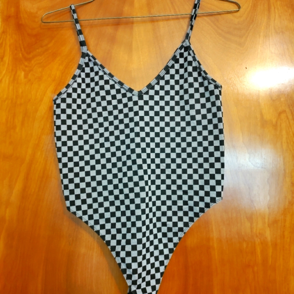 Checkerboard Bodysuit